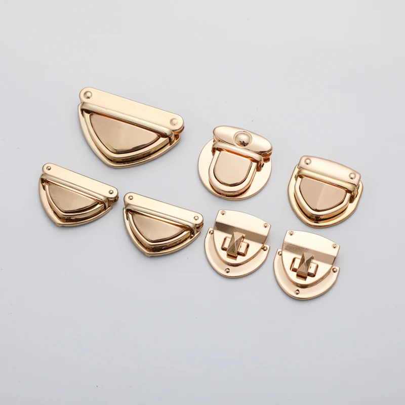 Hot Sales Tuck Twist Lock Closure Catch Clasp Snap Buckle Fasteners For Leather Bag Case Handbag Purse Repair