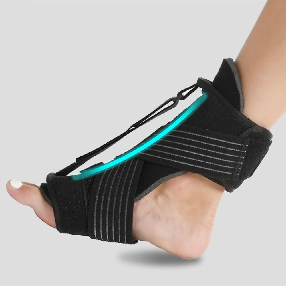Adjustable Plantar Fasciitis Night Splint Ankle Foot Drop Orthotic Brace Upgraded Foot Brace
