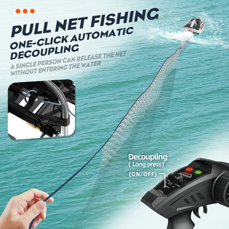 Factory 55km/h Electric Remote Control Night Lights Toys Luxury Fish Finder for Boat Sport Fishing Yacht