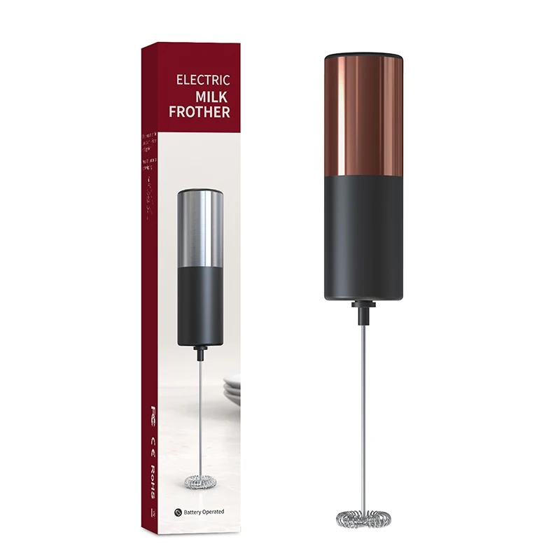 Wholesale Automatic Manual Hand Handheld Machine Coffee Instant Whisk Mixer Electric Milk Frother Steamer