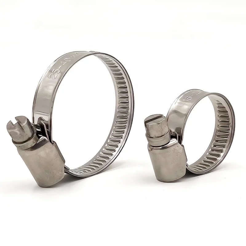 DIN 3017 Germany type stainless steel hose clamp