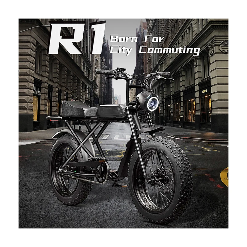 Электрический горный велосипед Shimano TZ 7-spd, 1000 Вт, 48 В, 12 А · ч