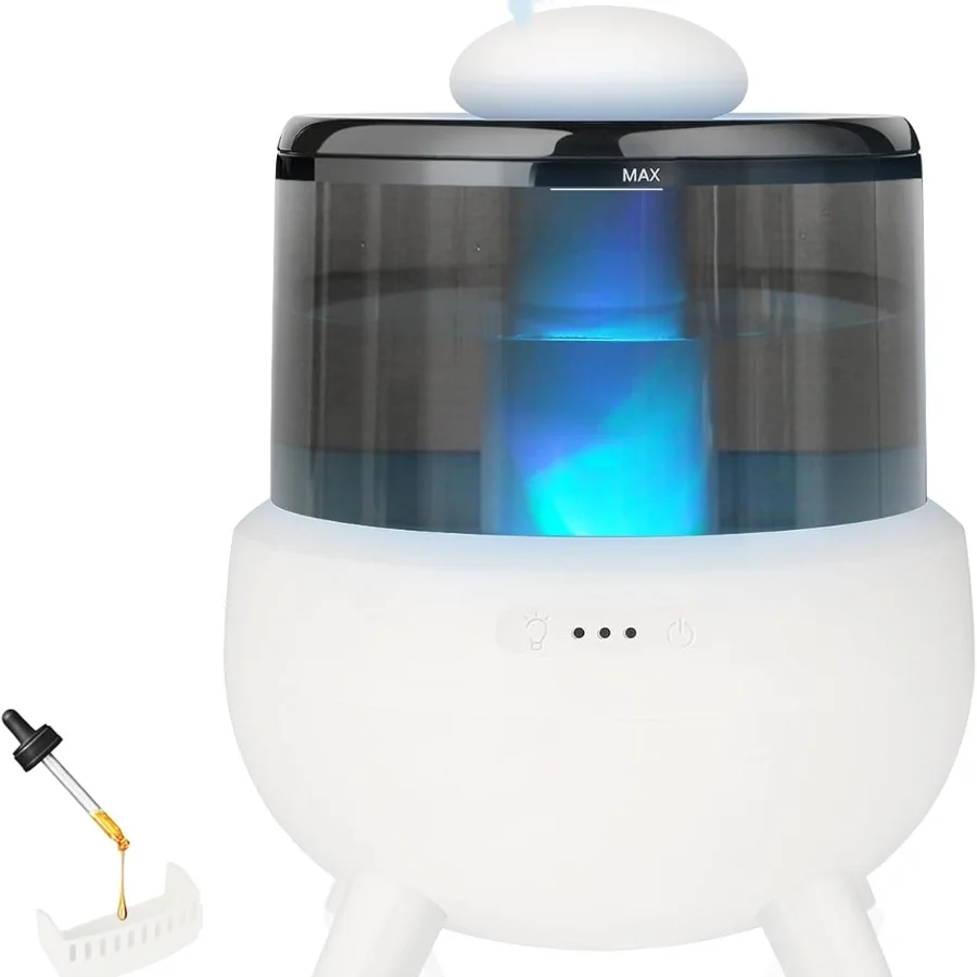 OEM ODM Innovative Triangle Bracket Large Capacity 2L Portable Household Auto Evaporative Smart Humidifier