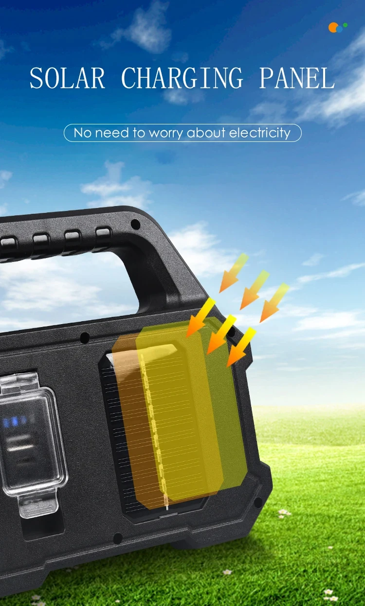 Solar Rechargeable LED Flashlight COB Zoomable Waterproof Tactical Torch Lamp Bulbs Can Charge Mobile Phone Camping Flashlight