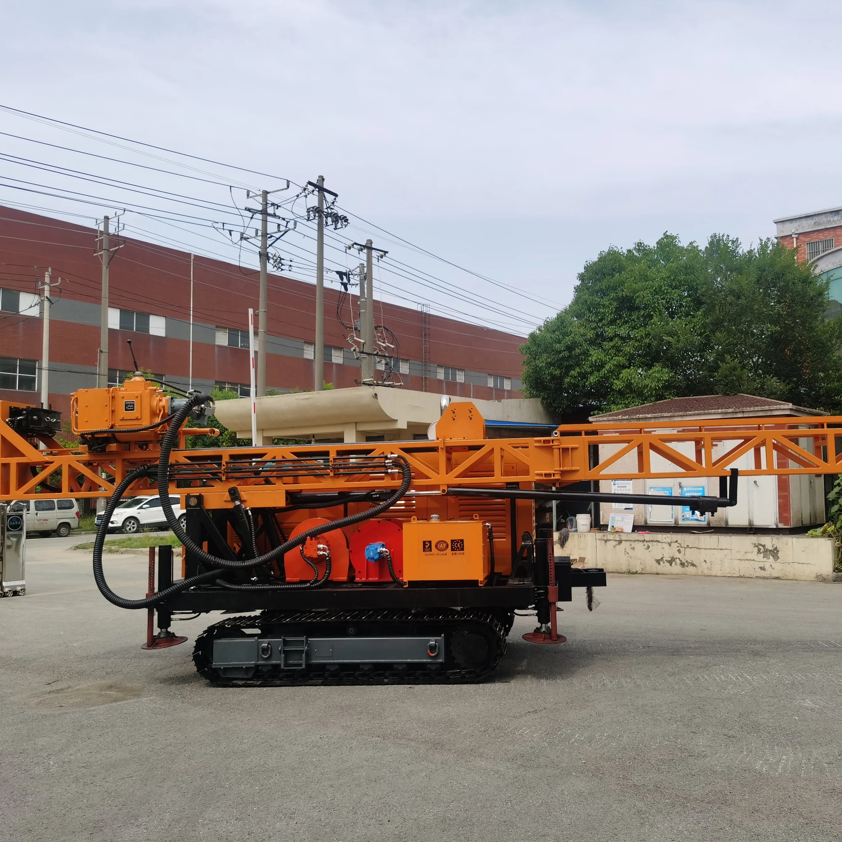 High Quality Hydraulic mine diamond drilling rig for core sample of 1200m depth