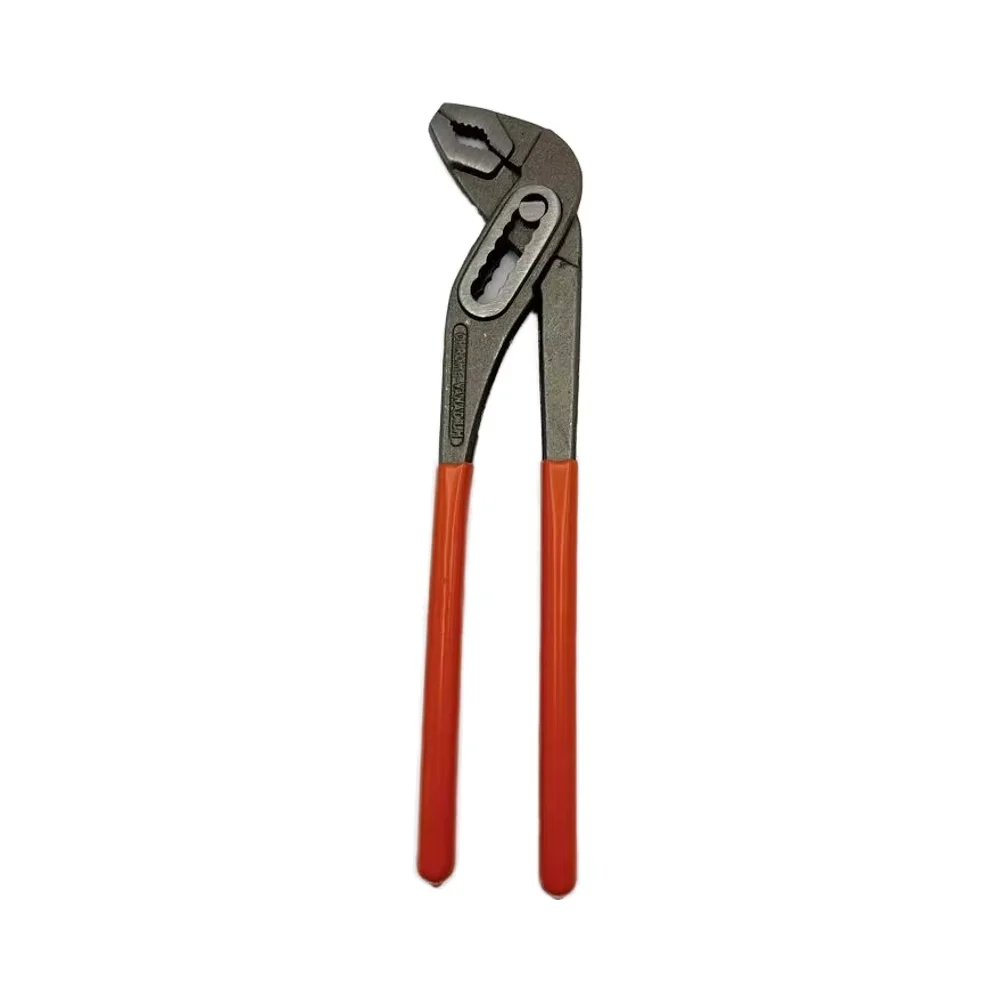 Adjustable Carbon Steel Crimping Plumbing Pliers Factory Supplied Water Pump Groove DIY Serrated Cutting Clamping Metric OEM