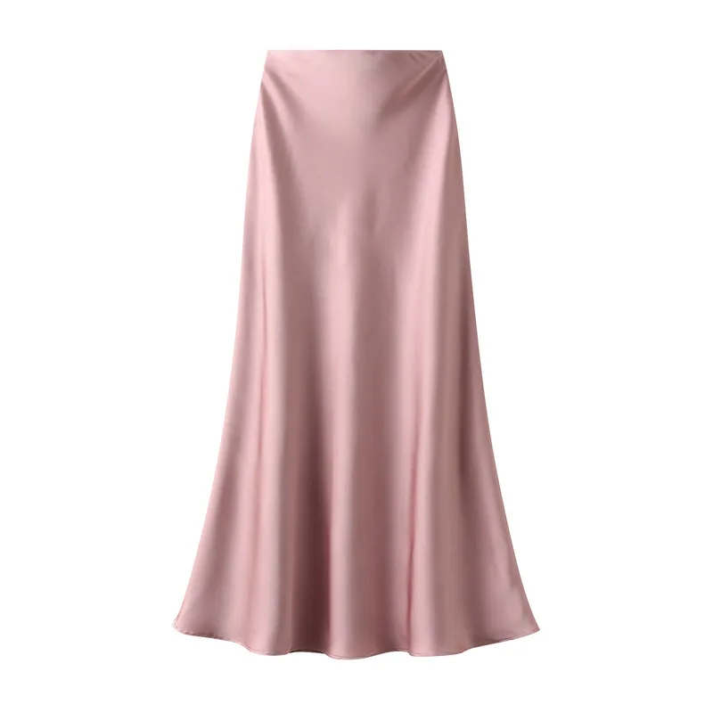 Understated Elegance Satin Maxi Skirt
