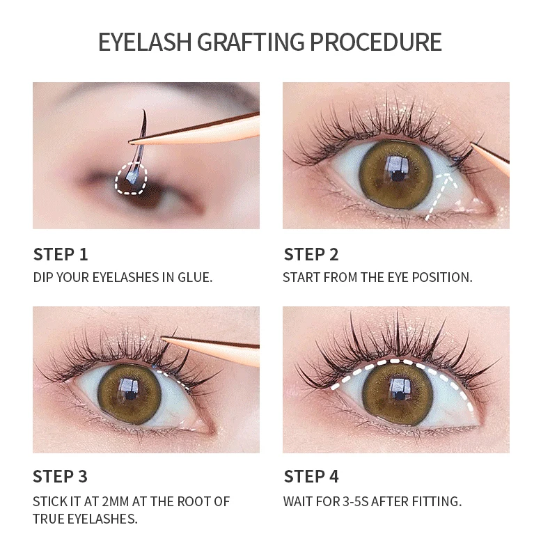 Best Selling Private Label 1 Second Waterproof Fast Dry Eyelash Extensions Glue Lash Adhesive Eyelash Glue