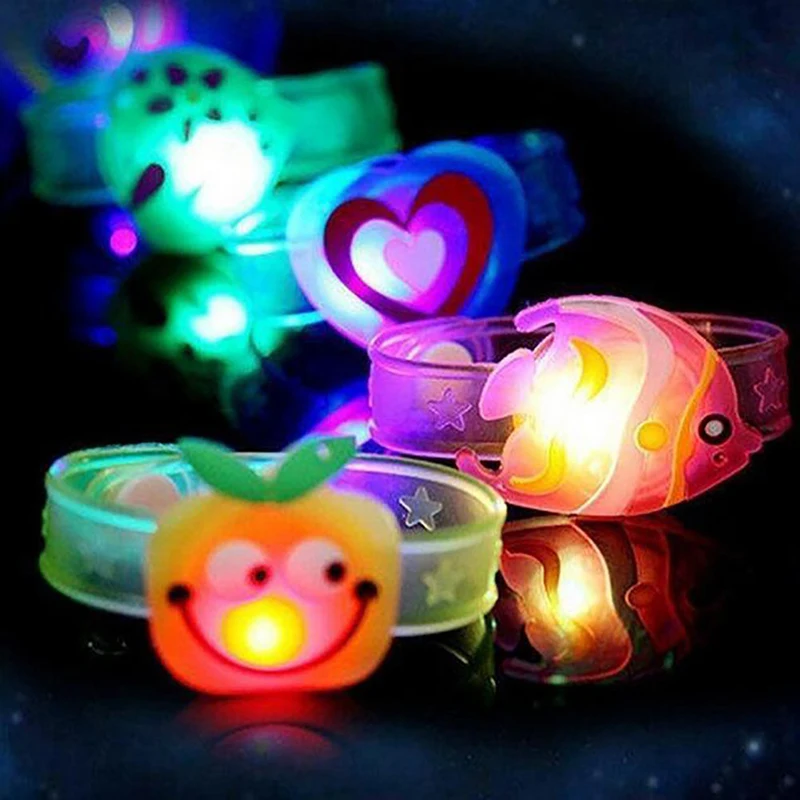 LED Cartoon Figure Light Flash Watch Child Electronic Luminous Toy Children Birthday Xmas Gift Luminous Wristwatches Dropship