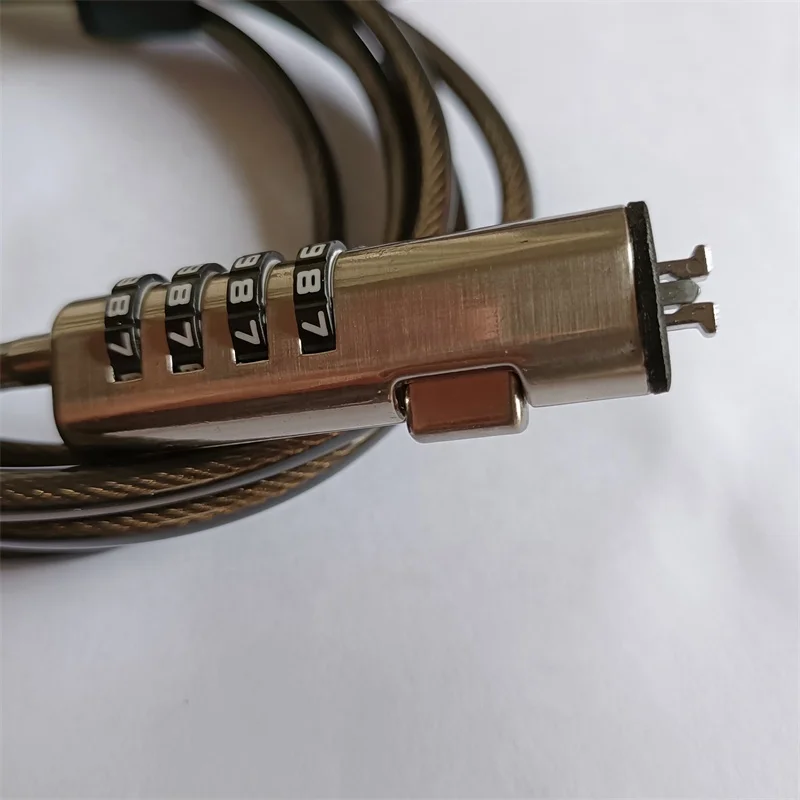 Nano Computer Laptop Combination  Lock Cable 4 Digital Password Protection   for Select HP Elitebooks and Chromebooks