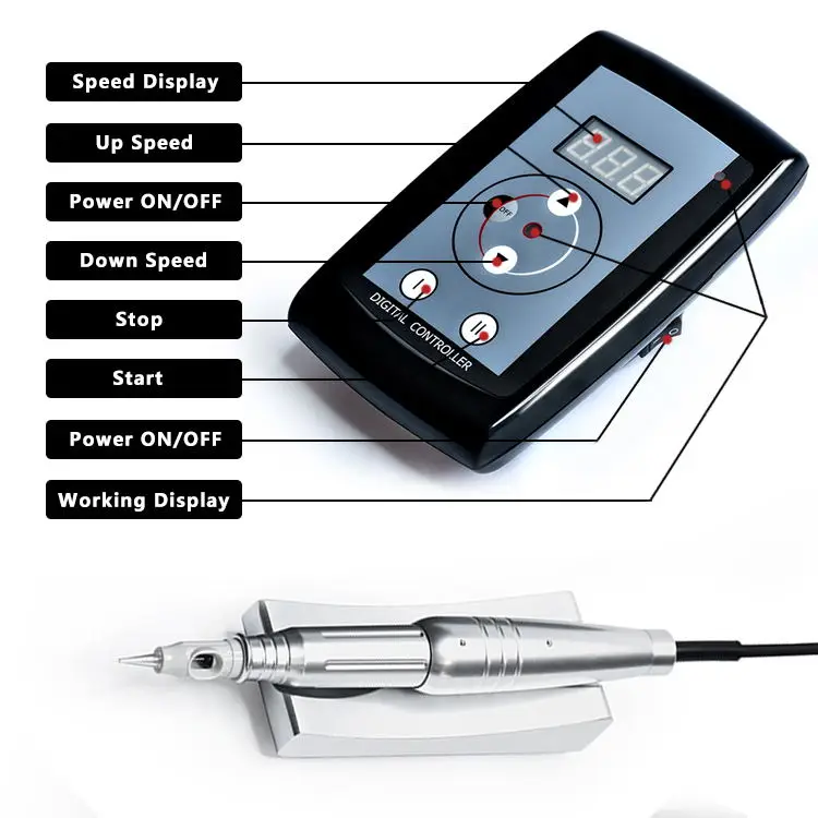 PM Beauty Professional Electric Machine Microblading Eyebrow Semi Permanent Makeup Machine