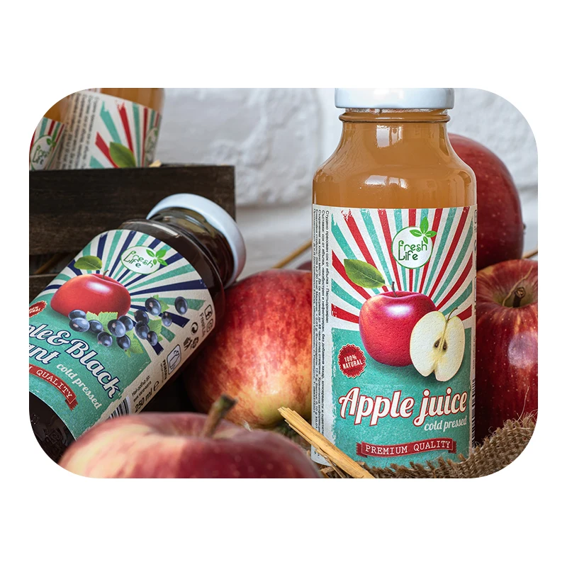 
100% Natural Healthy Beverage Drinking Organic Apple Fresh Fruit Juice for Sale 
