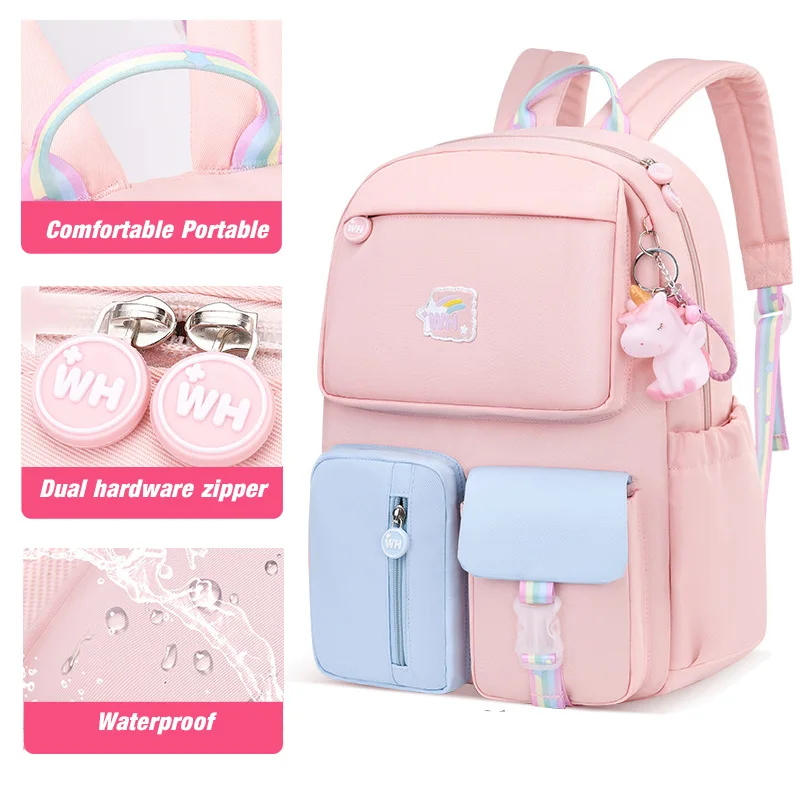 2023 good quality school backpacks sac a dos scolaire randoseru Waterproof school bags girl mochila escolar infantil