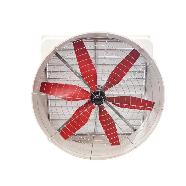 QiluRunte Good Selling 1260 42 Inch  Model Large Air Flow Exhaust Frp Fans Wall Mount Exhaust Ventilation Fan
