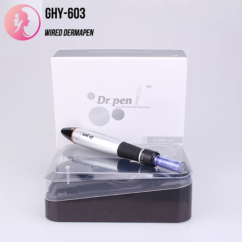 Wired derma pen RTS High Quality Auto Derma Micro Needle Pen dermapen dr pen A1-C