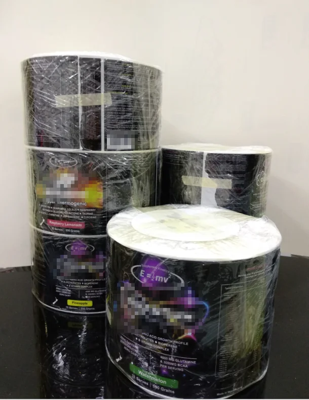  Hot sale waterproof PET glossy body care
