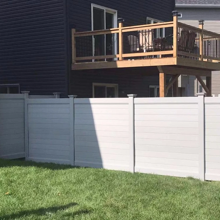 Plastic Pvc Vinyl Flat PVC Privacy Anti-Climb Cottage Fence, Pvc Privacy Screen