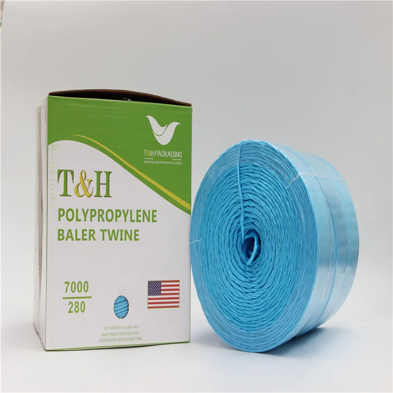 
PP Baler Twine for Agriculture Wholesale Polypropylene Ropes for Hay Packing String 