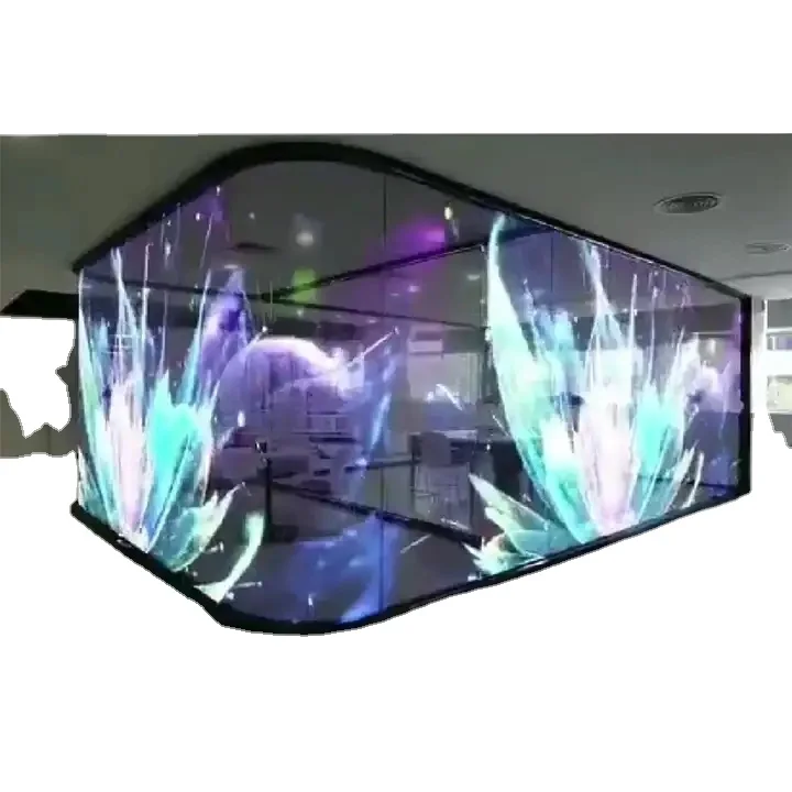Крытый светодиодный экран голограмма рекламный щит уличный 3D гигантский видео настенный Hd плеер Pantalla цифровой вывески