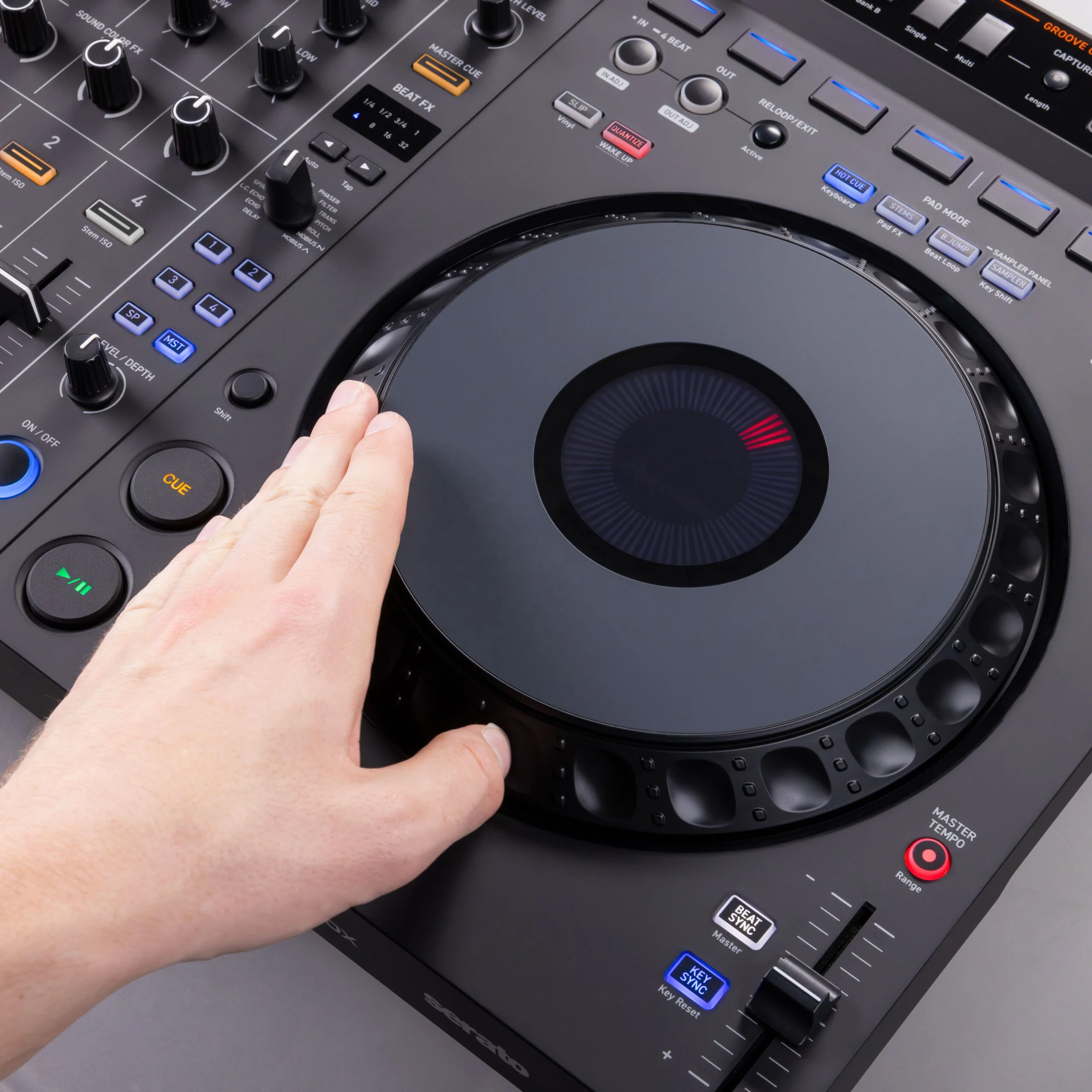 dj controller/audio console mixer