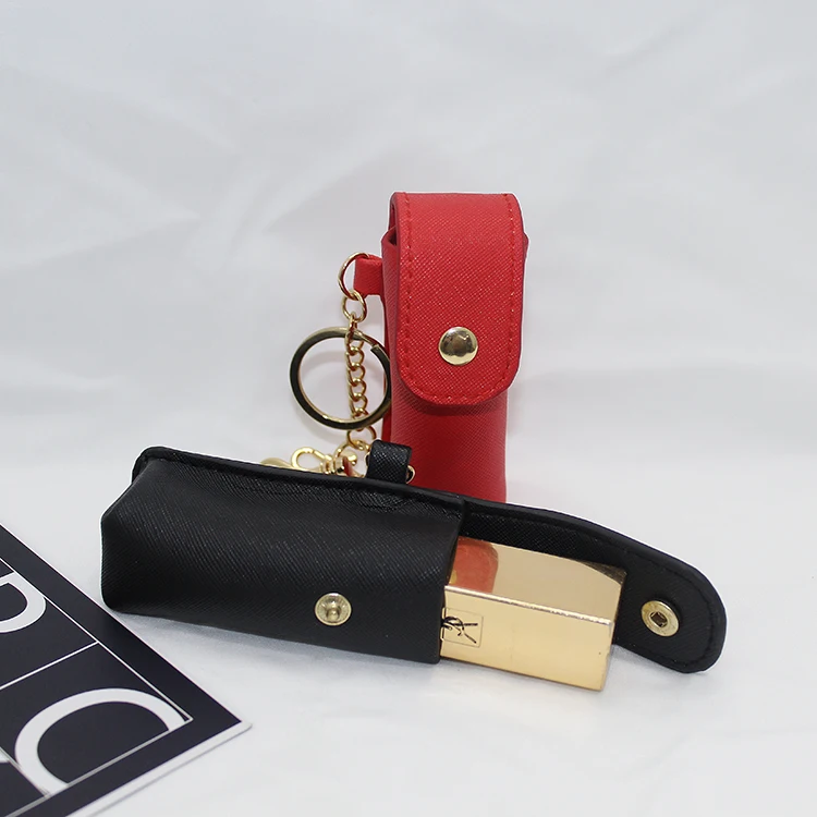 Lipstick shape pouch cosmetic bag for women factory wholesale 2021 newest