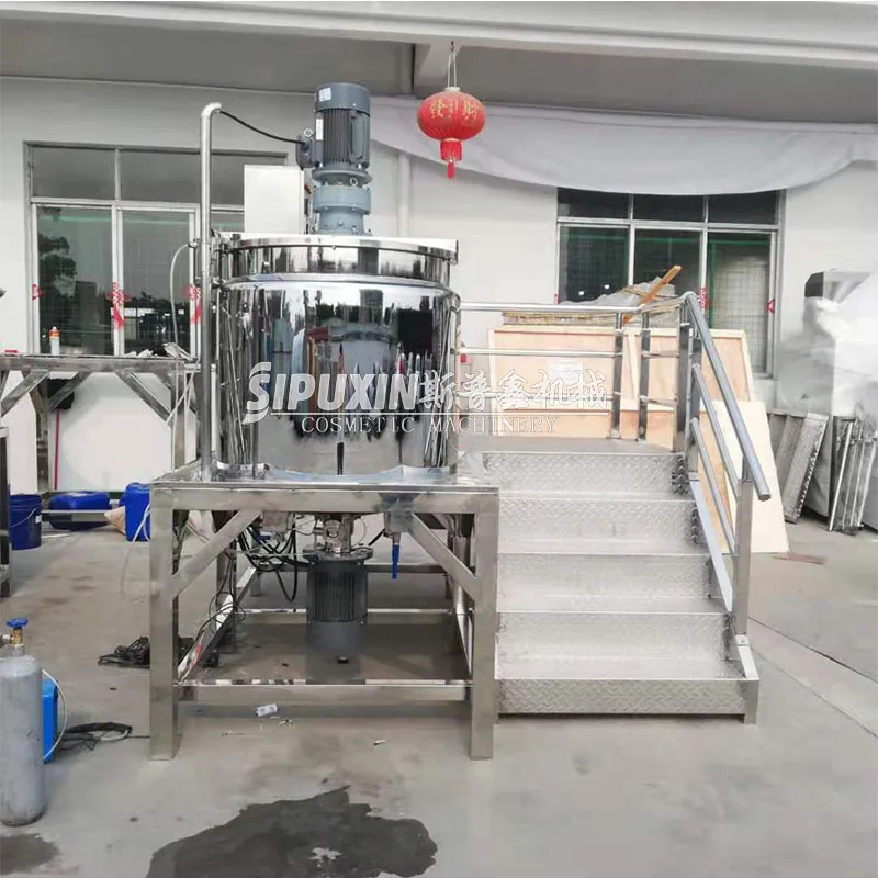 For Chemical Sipuxin Liquid Soap Making Machine Mixing Tank with Agitator Paint Mixing Machine