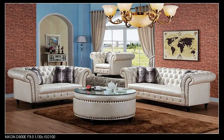 Диваны для гостиной Классический викторианский секционный диван chesterfield роскошный