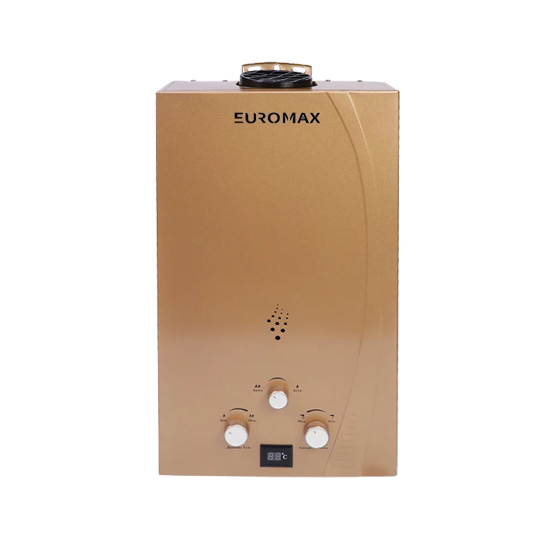 Russia Household Flue Type Instant Gas Heaters Tankless Home High Pressure Water Heater