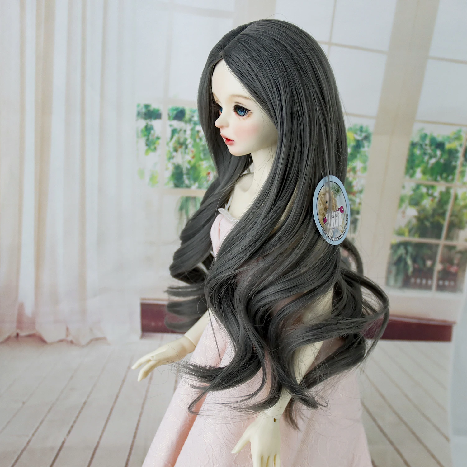 1/3 BJD SD Wigs Short Curly Synthetic Fiber Hair
