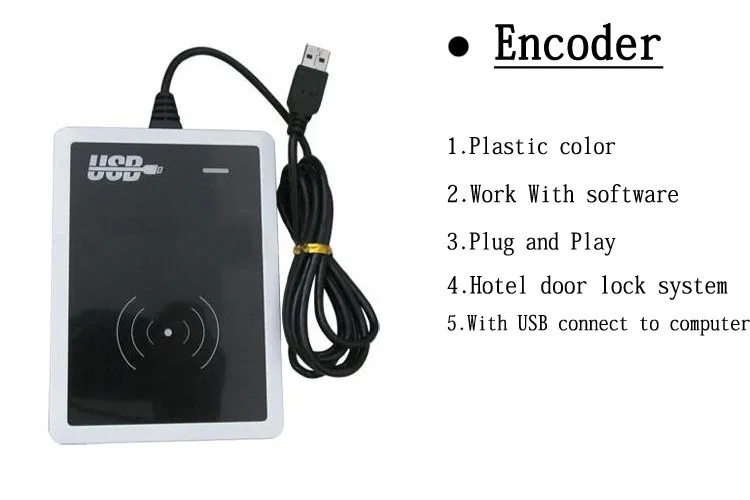 0296/2990 hotel door lock card reader system encoder with software