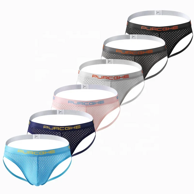 customized wholesale penis hole men japanese jockstrap underwear men thailand