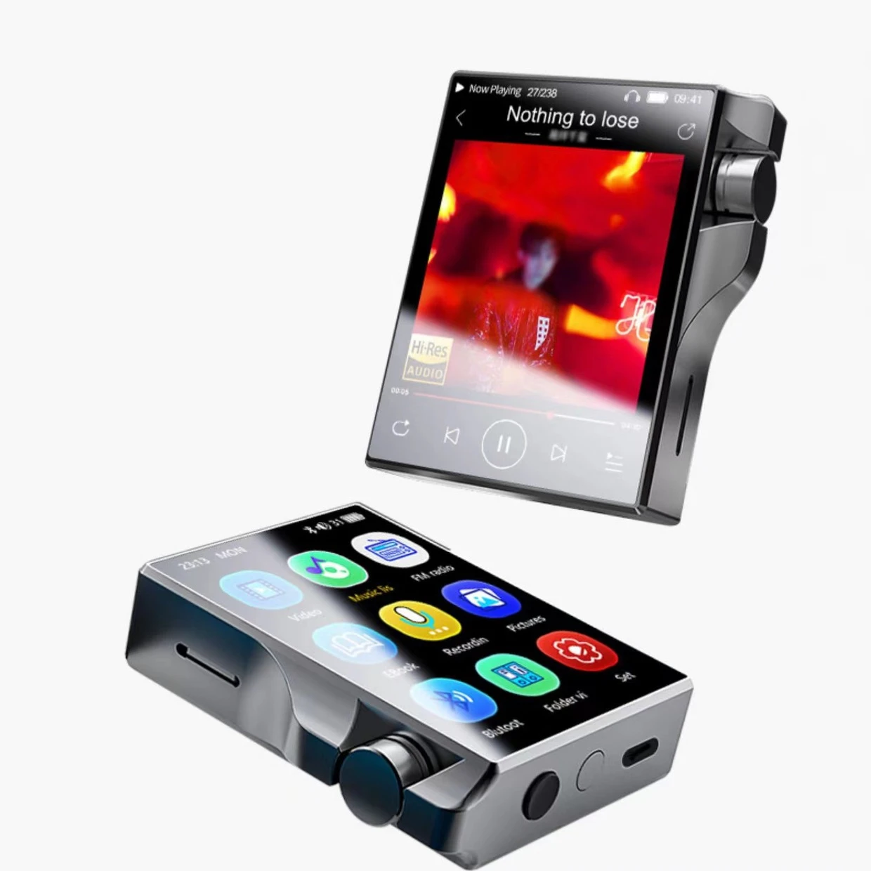 Hifi MP3 Music Player Bluetooth Touch Screen DSD256 Decoding 24KB Hz Audiophile Audio Player