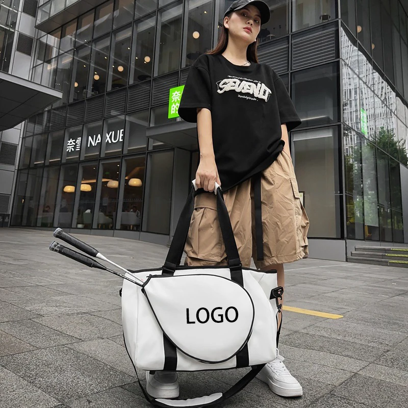 Wholesale Duffel Gym Racket Badminton Shoulder Tote Bags Portable Paddle Tennis Sport Bags for Women Men