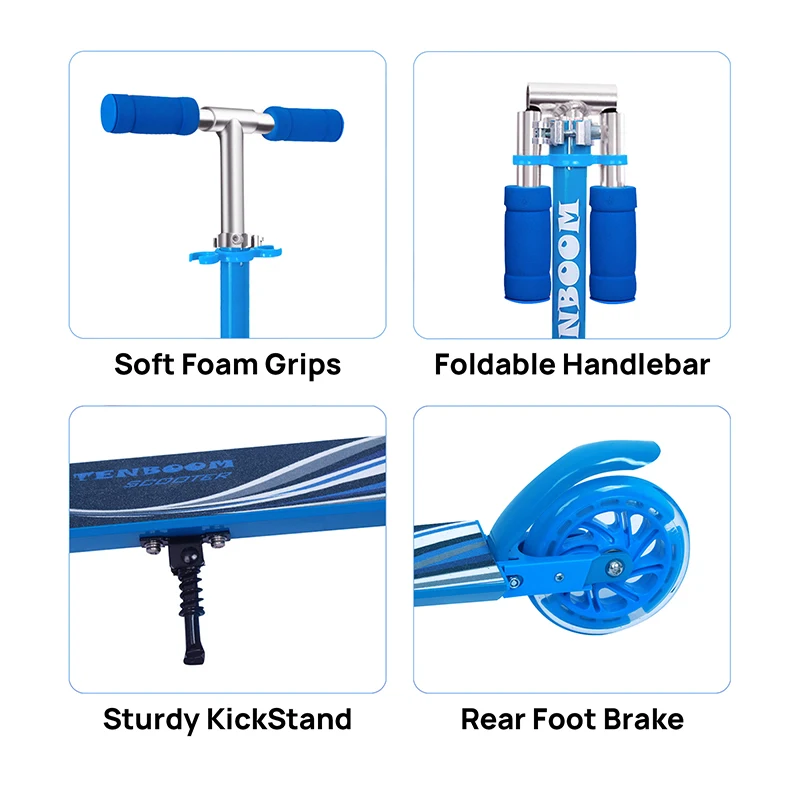 Scooter Rocket CE Certification 3 Wheel Children Spray Scooter Pink Yellow Green Toys Baby Red Light Blue Body Packing Piece Pcs