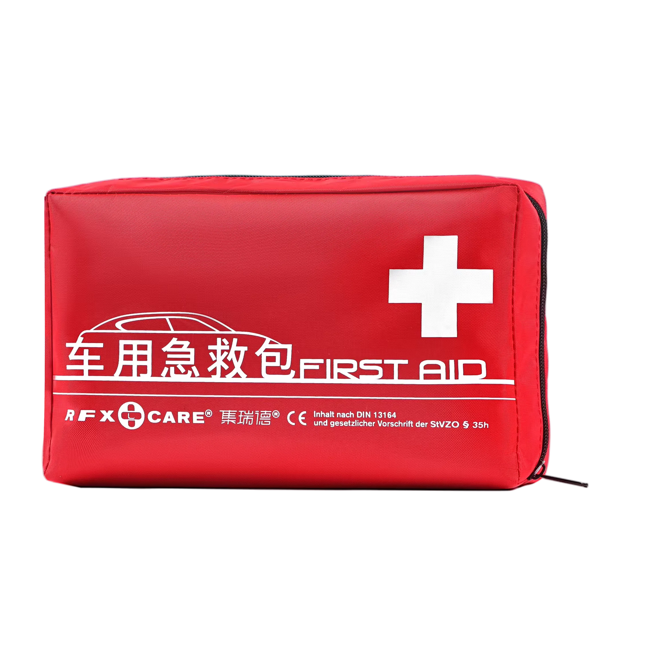 Emergency car first aid kit din 13164