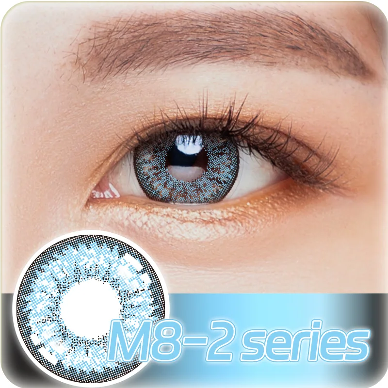 Hot Eyes Lens Eye Contacts Lentes  Contacto Len Yearly Diamond Colored Contact Lenses