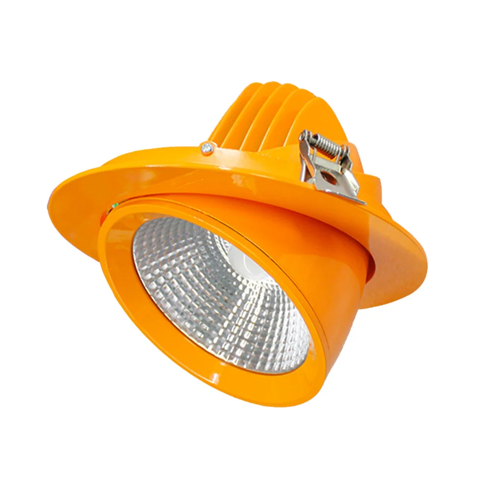 High quality recessed cct adjustable 60 degree rotate 20W 30W 40W 50W led downlights
