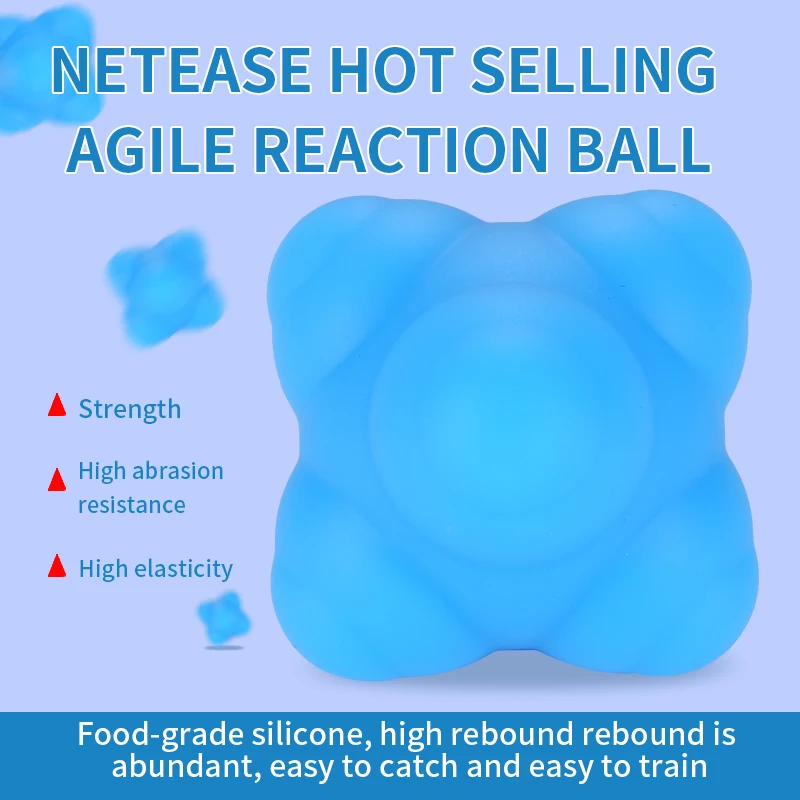 Balls For Agility Training Custom Massage Silicone Reaction Balls Agility Reflex Bounce Balls