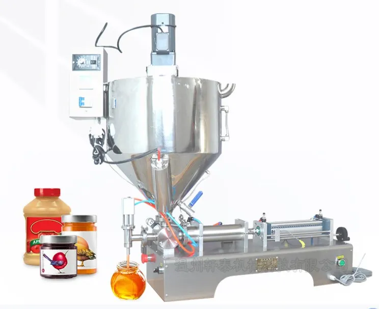 Food grade Small Tomato Paste fruit and vegetable Puree Jam Filling Machine For Sale