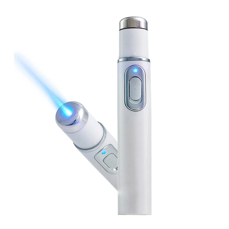 
Blue Light Therapy Varicose Veins Treatment Laser Pen Soft Scar Wrinkle Removal Treatment Device Acne Laser Pen 