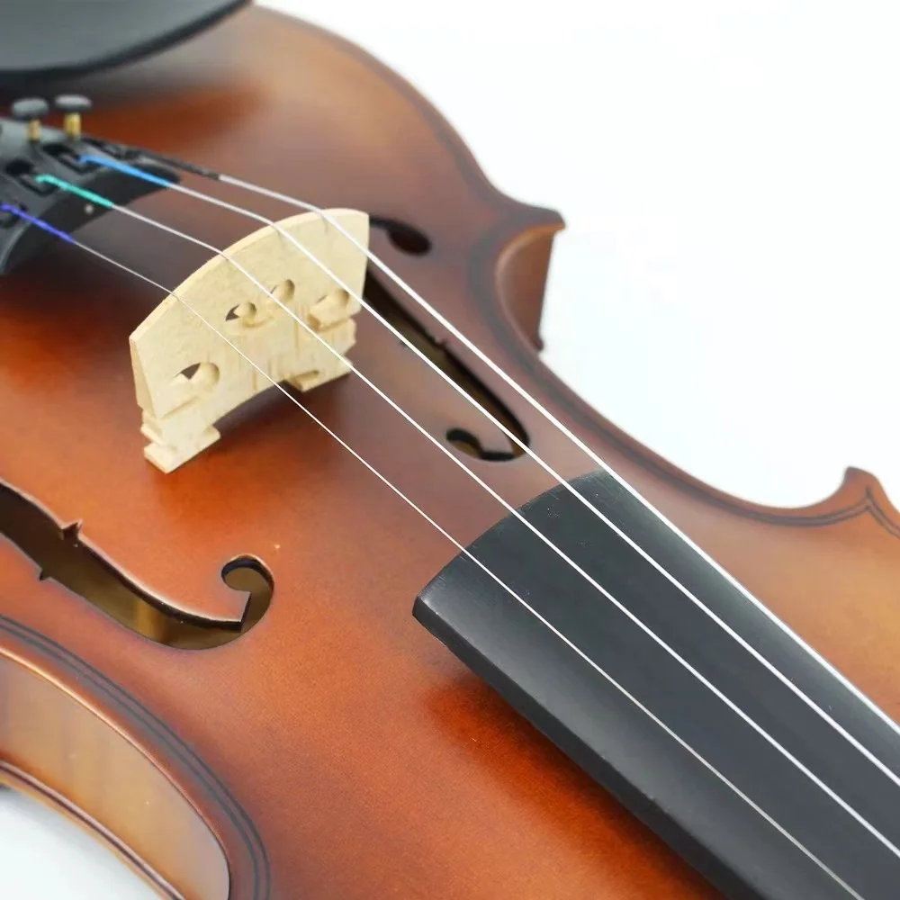 Factory Direct Selling Maple French For Sale Unvarnished Violin