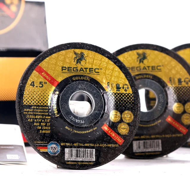 PEGATEC 115*6*22 мм МПа абразивные T27 металлические шлифовальные круги для стали