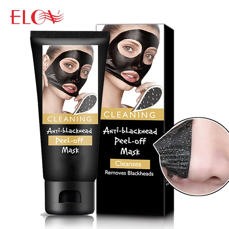 OEM Wholesale Black Head Remover Deep Cleaning Oil Control Nose Mud Mask Bamboo Charcoal Peel Off Black Facial Mask