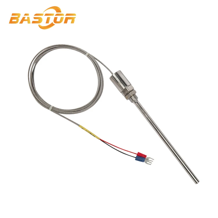 stainless steel rtd pt100 k type Thermocouple Temperature Sensor for Industry Furnace