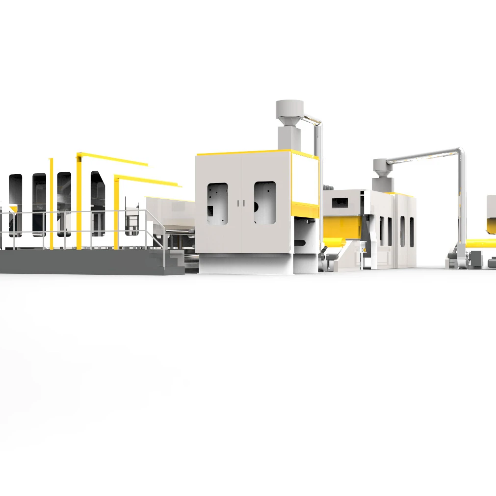 shoe material substrate production line