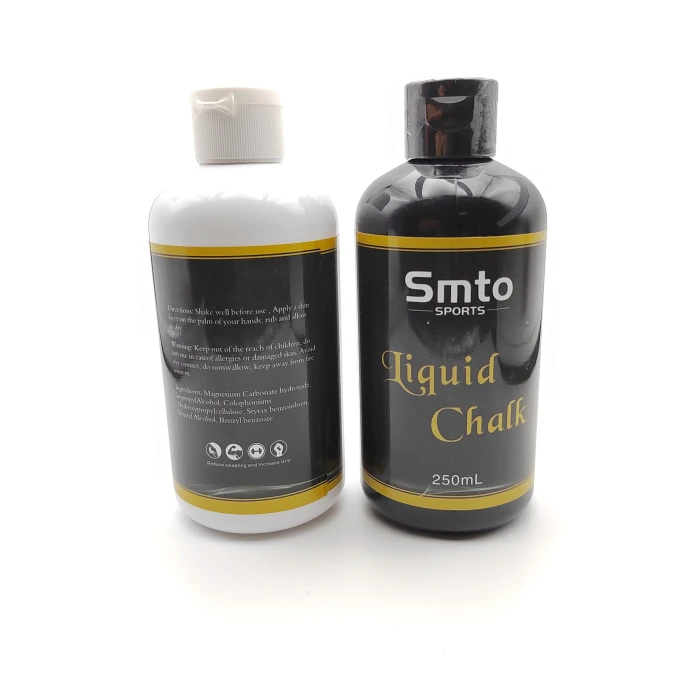 Custom Black 50ml 100ml 200ml 250ml sports chalk magnesia climbing Liquid Gym Chalk