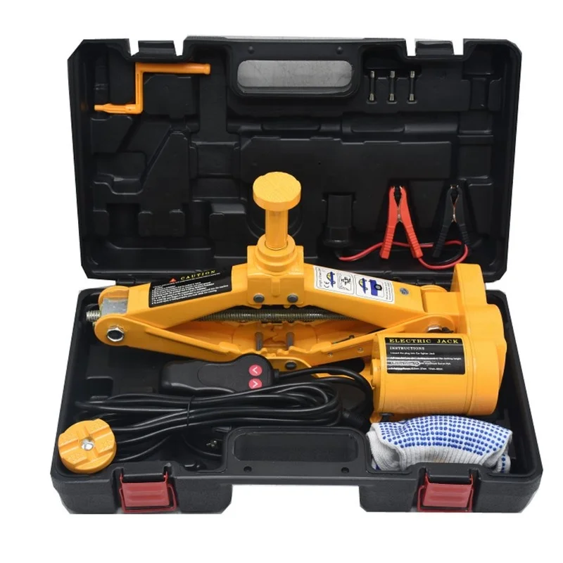 Electric Scissor Jack Vehicle Tools 3Ton Wholesale 12v DC Hydraulic Car Jacks