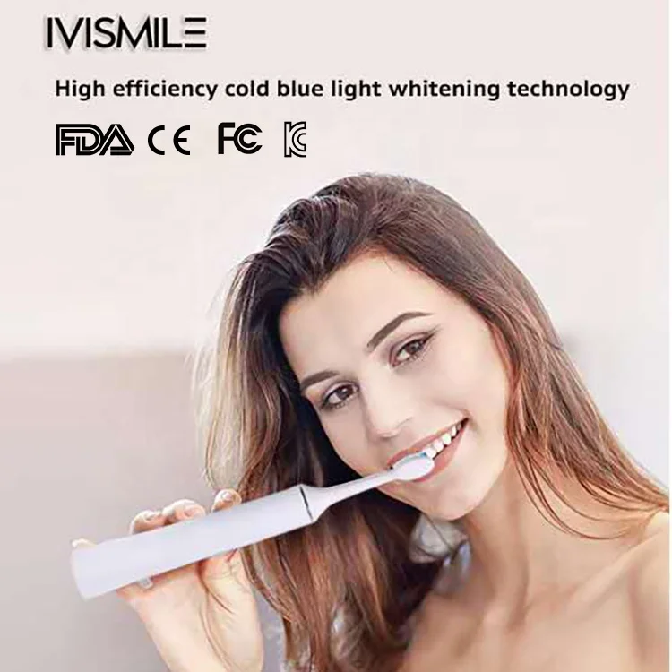 New Designed Deep Cleaning Automatic Whitening LED Light Electric Toothbrush
