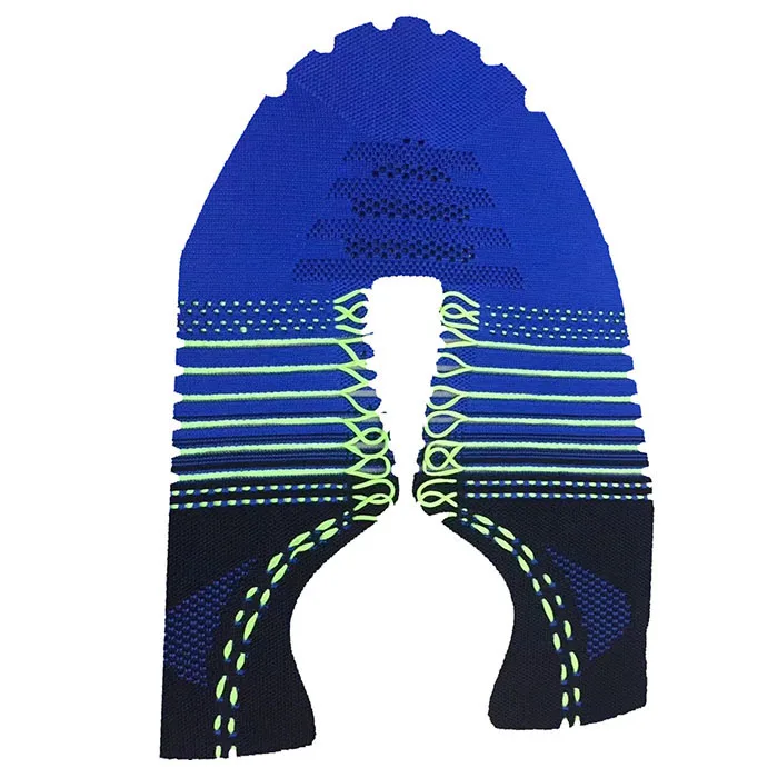 New Style Men Sport Shoes Fabric Upper Materials Fly Knit Shoe Upper Semi Finished Lady Fly Knitting Vamp Shoes Upper