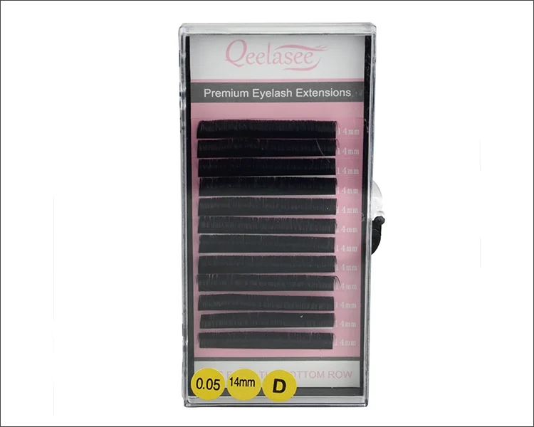 top selling pbt material korea eyelash extensions russian volume